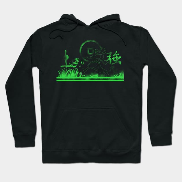 Kyoshi Earthbending Hoodie by Silentrebel